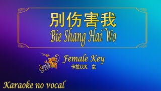 別伤害我 【卡拉OK 女】《KTV KARAOKE》  Bie Shang Hai Wo Female [upl. by Suravart49]