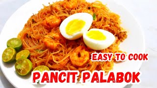 PANCIT PALABOK RECIPE  EASY TO COOK  DELICIOUS  LUTONG PINOY  FILIPINO RECIPE  PINOY FOOD [upl. by Nillor]