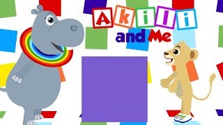 Square Song  Learn shapes with Akili and Me  African educational cartoon [upl. by Claudius]