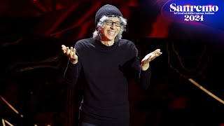 Sanremo 2024  Il monologo di Giovanni Allevi sul palco dellAriston [upl. by Arathorn570]