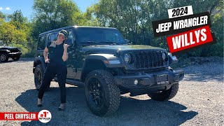 2024 Jeep Wrangler WILLYS  Is this Wrangler the BEST VALUE  FOR SALE Toronto amp Mississauga ON [upl. by Aemat]