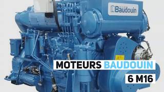 Moteurs Baudouin 6M16 [upl. by Annaiek]