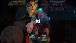 TRACER VS WRAITH VS JETT VS AKALI overwatch apexlegends valorant leagueoflegends vs [upl. by Llertnod]