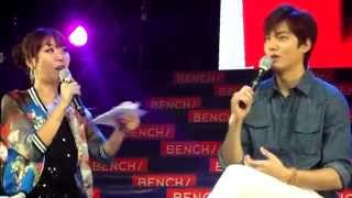 HD Lee MinHo Live in Manila Learning the Language KoreanTagalogEnglish [upl. by Moazami737]