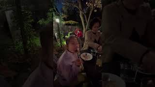 boston cambridge restaurant oleana terracegarden terrace dinner [upl. by Eenat]