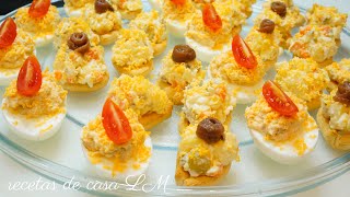 CANAPÉS FRÍOS QUE PUEDES HACER CON LO QUE TIENES EN CASA [upl. by Lillywhite]