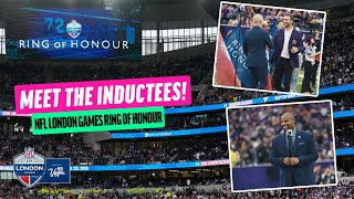 Meet the Ring of Honour Inductees  2024 NFL London Games  NFL UK amp Ireland [upl. by Halie796]