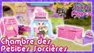 La pinypon AQUARIA nous montre sa CHAMBRE DE PETITE SORCIÈRE 🌜🏠 Tous les secrets de sa chambre [upl. by Annaear]