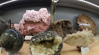 Gneiss Guy Warehouse – Minerals amp Fossils – Fergus Open House [upl. by Kassel385]