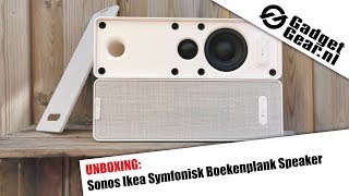 Sonos Ikea Symfonisk Bookshelf Speaker Review NL [upl. by Underwood744]