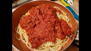 Raos Homestyle Bolognese Sauce with Spaghetti [upl. by Sixele544]