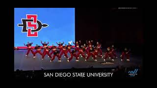 2024 UDA San Diego State University Dance Team HipHop Nationals Semi Finals [upl. by Llerrod]