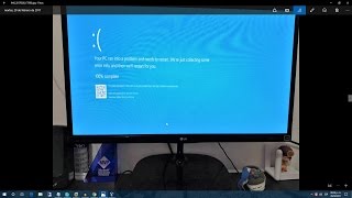 Mi primer pantallazo azul en Windows 10 fue por [upl. by Dibru]