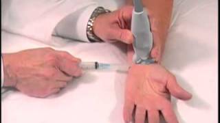 How To Ultrasound Guided Carpal Tunnel Injection 3D Video [upl. by Sofko530]