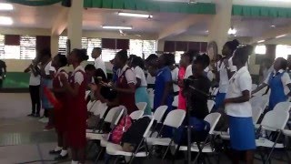 Calabar High School ISCF Crusade 2016  Zamar Praisers Part 3 [upl. by Orutra]