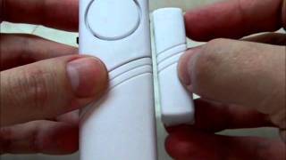 Wireless door window entry alarm [upl. by Ahsed]