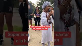 Emocionante ver la hija del Taiger cantando sus canciones en Vivo [upl. by Neisa963]