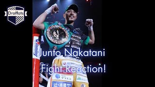 Junto Nakatani fight Reaction [upl. by Donn]