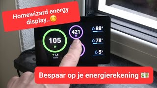 Krijg inzicht in je energieverbruik met een HomeWizard energy display [upl. by Eilesor]