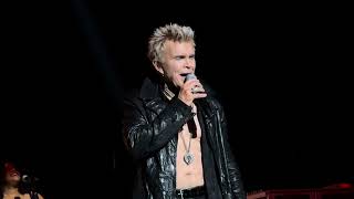 Billy Idol  Hot in the City  Winnipeg MB  Canada Life Centre  080624 [upl. by Alansen]