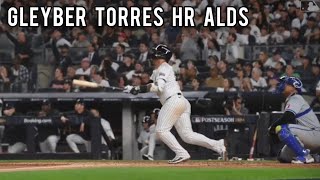 Gleyber Torres HR Yankees Royals ALDS 2024 yankees mlbplayoffs mlbhighlights [upl. by Odericus]