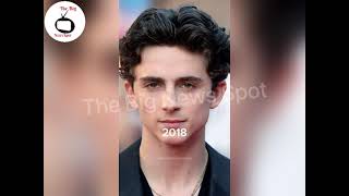 Timothee Chalamet 10 Years Transformation timotheechalamet [upl. by Titus401]