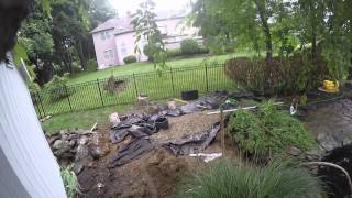 Wetland Construction on Pond in Chester NJ [upl. by Pacifica499]