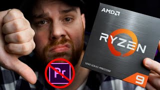 NEW Ryzen 9 5950x Compatibility Issues  Adobe EPIC FAIL [upl. by Aisinut]