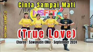 Cinta Sampai Mati True Love  Choreo  Sawaludin INA  September 2024  by DQBees Medan amp Agus [upl. by Sugar303]