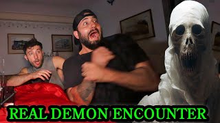 TERRIFYING ENCOUNTER WITH A DEMON CAUGHT ON CAMERA [upl. by Anairuy783]