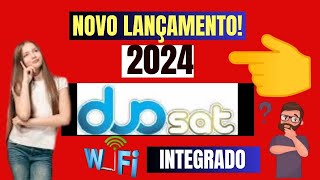 NOVO LANÇAMENTO DE RECEPTOR ALTERNATIVO DUOSAT BLADE GO EM 2024 [upl. by Teleya]