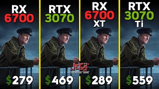 RX 6700 vs RTX 3070 vs RX 6700 XT vs RTX 3070 Ti  Ryzen 5 7600  Tested in 15 games [upl. by Mellette]