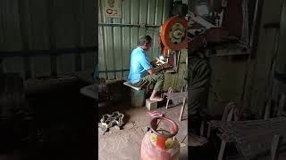 Sheet metal cutting faceonshivam viralshort shortsvideo [upl. by Elurd550]