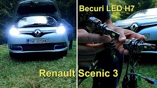 Leduri Bevinsee H7 V45 pe Renault Scenic 3 [upl. by Dunston]