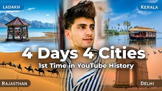 4 DAYS 4 CITIES FIRST TIME IN THE YOUTUBE HISTORY 2019  FT ANAS PATHAN [upl. by Sinnaiy]