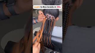 Learn To Box Braids  Beginners [upl. by Ekenna]