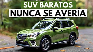 7 SUV baratos que nunca se averían [upl. by Eluk]