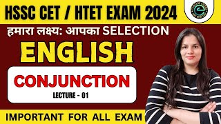 HSSC CET  HTET EXAM 2024  ENGLISH LECTURE01  CONJUNCTION  BY EXAM JOB EXPERTytvideo trend [upl. by Etnaid171]