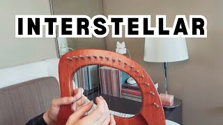 Interstellar Theme Hans Zimmer Lyre Harp Cover amp Tutorial [upl. by Talley]