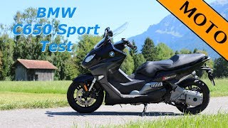 BMW C650 Sport  POV Testfahrt amp Vorstellung [upl. by Sarine]