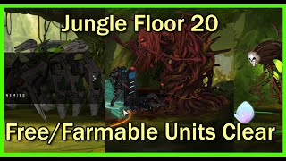 Counterside F2P GAP Jungle 20 PostRevamp [upl. by Johnna]