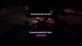 Kawasaki ninja zx10r riders short video top speed kawishaki zx10r riders short video youtubeshort [upl. by Ahsoyem]