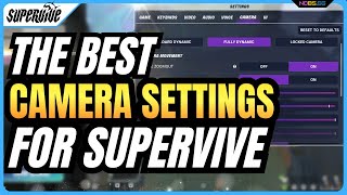 Best Camera settings Supervive 2024 [upl. by Staw]