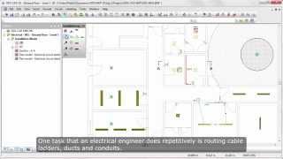 DDSCAD Electrical Cable routing and management systems [upl. by Inad]