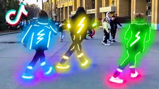 Tuzelity Shuffle Dance  Neon Mode  TikTok Dance Compilation 5 [upl. by Liarret]