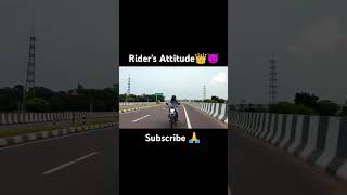 Riders attitude😈😎bikerespect bikelover riders motovlog sad bikerider automobile up32onride [upl. by Llerraj55]