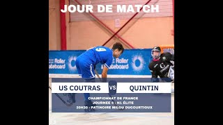 J4 N1 US COUTRAS  QUINTIN RC Championnat de France 20242025 [upl. by Blayze68]