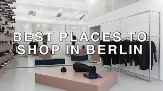 Best Places to Shop in Berlin [upl. by Philemon]