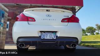 Infiniti G Dual Exhaust Magnaflow amp Fast Intentions [upl. by Idnil]