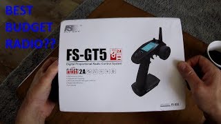 Flysky FS GT5 unbox and review [upl. by Anilatsyrc]